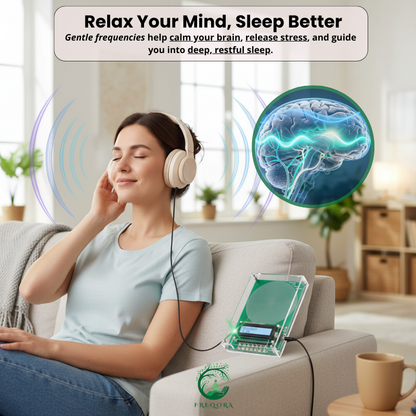 Bio-Healing Frequency Generator V2 - Your Journey to Restful Sleep & Stress-Free Living