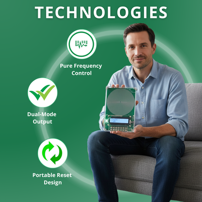 Bio-Healing Frequency Generator V2 - Your Journey to Restful Sleep & Stress-Free Living
