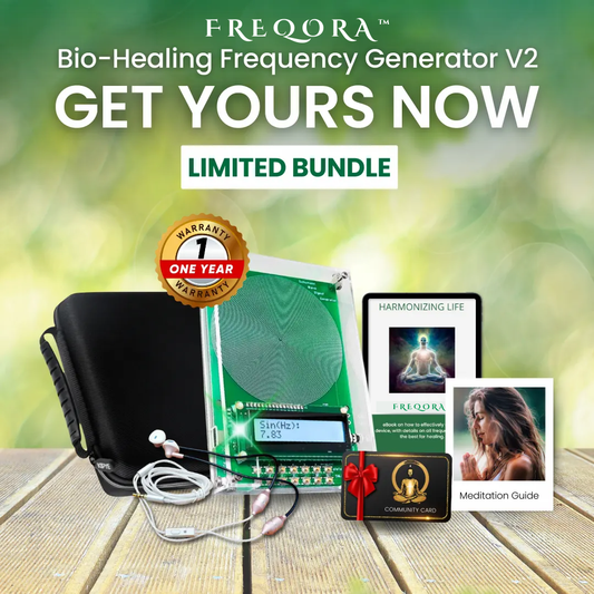 Bio-Healing Frequency Generator V2 - Your Journey to Restful Sleep & Stress-Free Living 2025